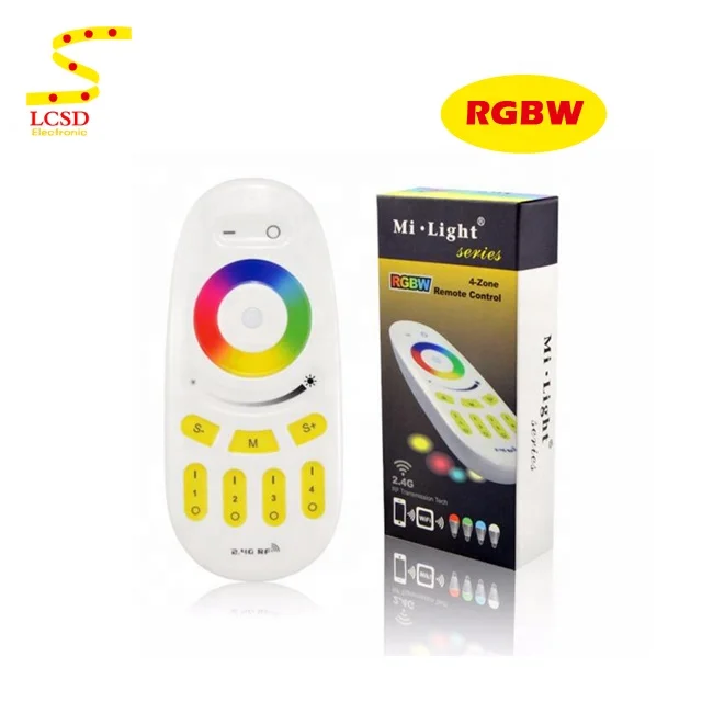 Milight 2,4 г 4 зоны сенсорный экран RF пульт дистанционного управления для RGB/RGBW Светодиодная лента