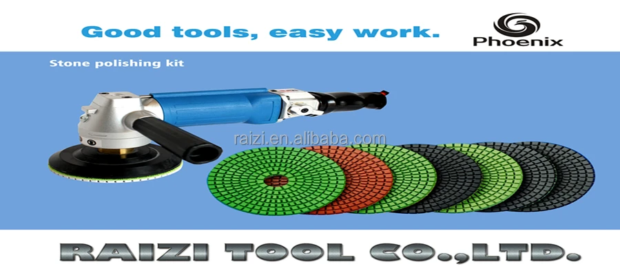 RAIZI-125mm 220V/110V best handhheld concrete grinding machine for grinding stone and concrete 900W
