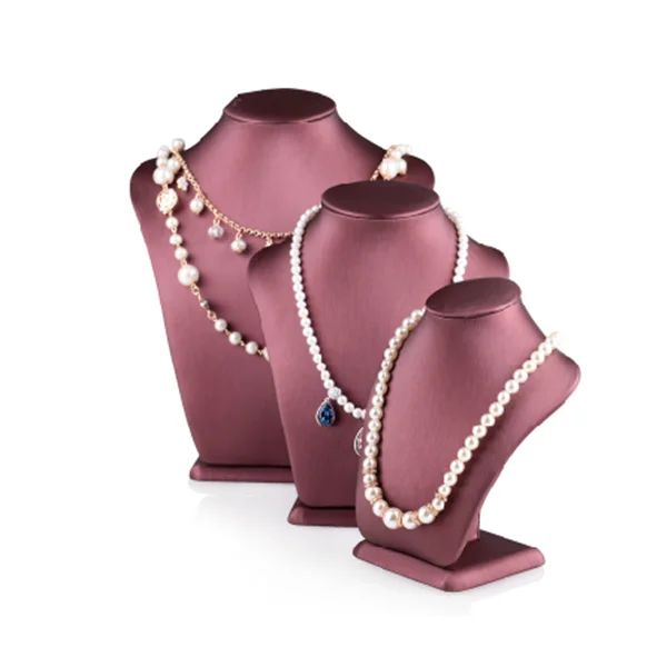 Cheap store bust jewelry display neck stands