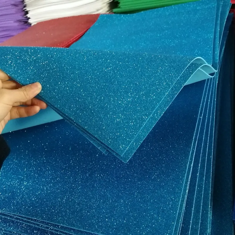 
glitter EVA Foam wholesaler in roll 