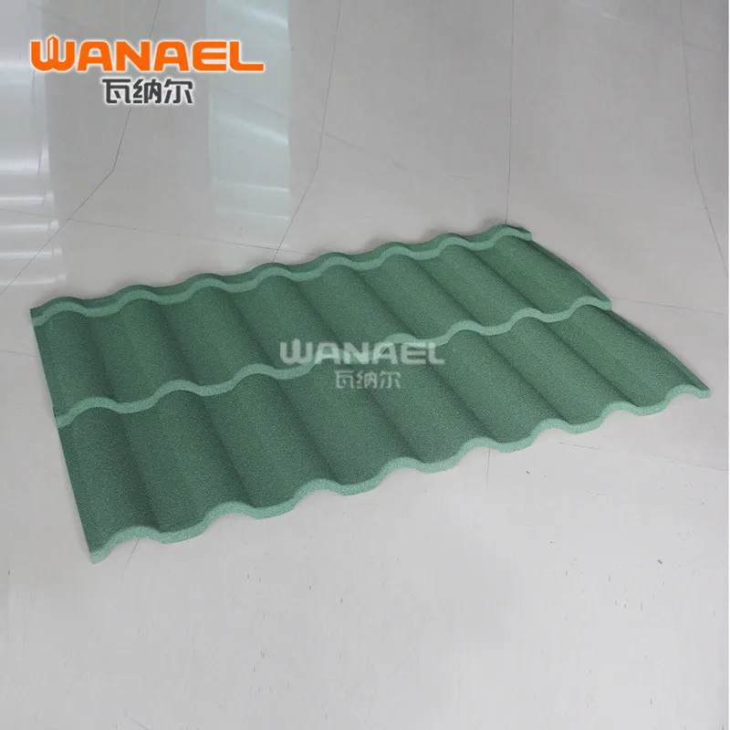 
Foshan Factory Coffee Spots Building Material Stone Coated Metal Roofing Sheet Shingle Type Steel Roof 