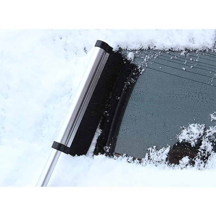 Алюминиевая лопата для снега, выдвижная Автомобильная щетка для снега со скребком для льда