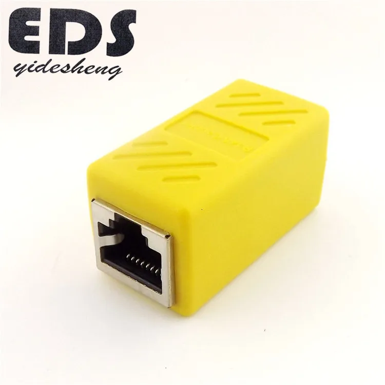 
Wholesale hot sale RJ-45 female to female network LAN coupler expander connector adapter 