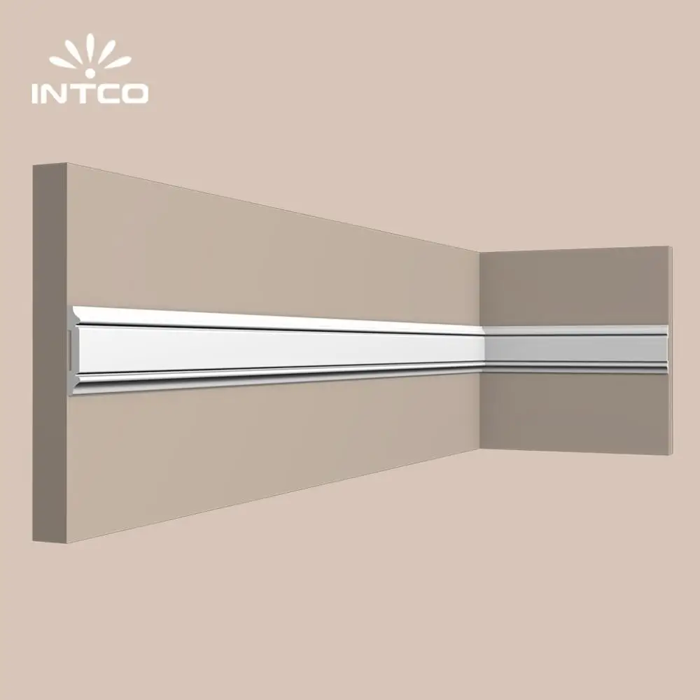 INTCO Hotselling wood paneling for interior walls wholesale crown molding water pedal board chair rail decorative wall board