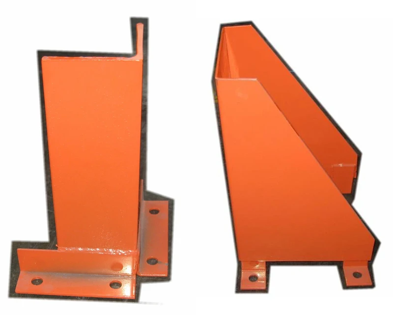 
Steel Upright Protector Powder Coated Steel Pallet Rack Upright Protector 