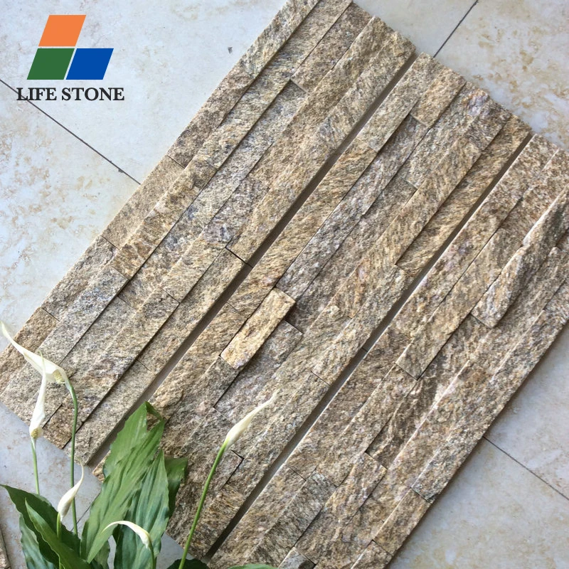 Natural Culture Building Stone Exterior Wall Cladding Tiles Veneer Stacked Slate Culture Stone Wall Panel