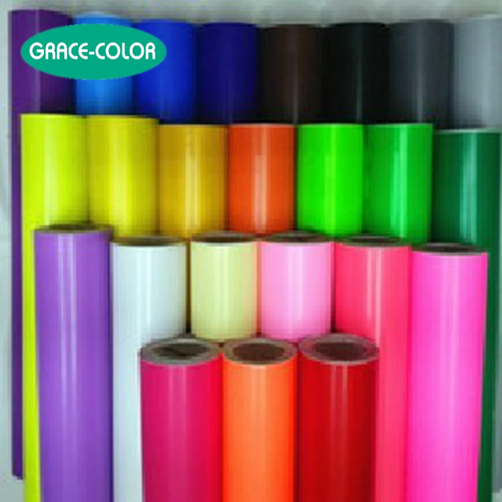 Wholesale outdoor weather resistance pvc self adhesive vinyl matt black color cutting vinyl