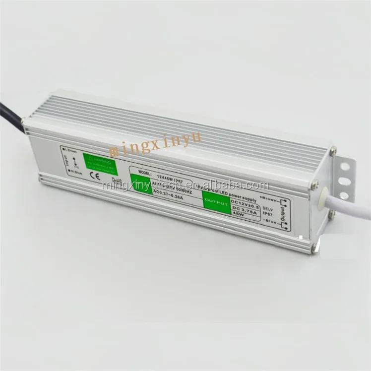 smps IP67 50w 24v 2.1a waterproof switching power supply 24v 50w waterproof led power supply 24v 50w led driver