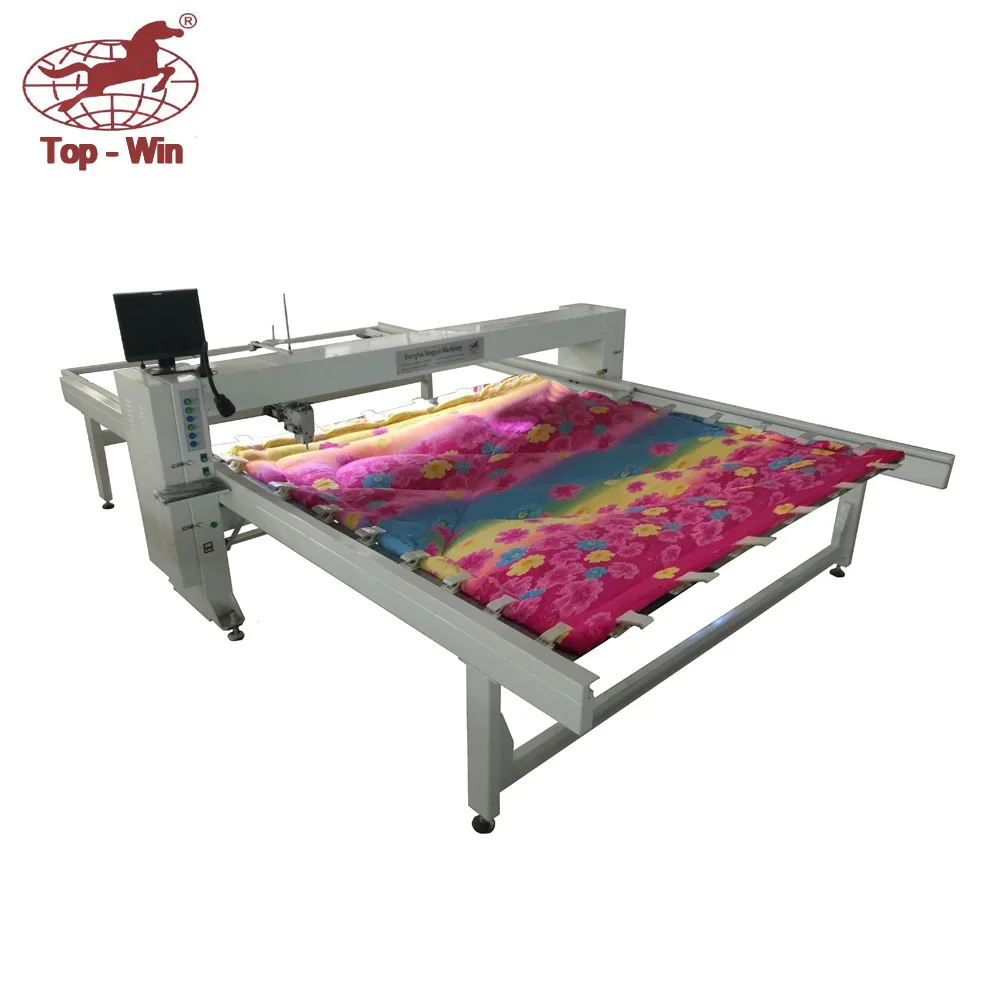 Швейная машина с длинной рукояткой, подвижная стеганая машина с компьютерным управлением