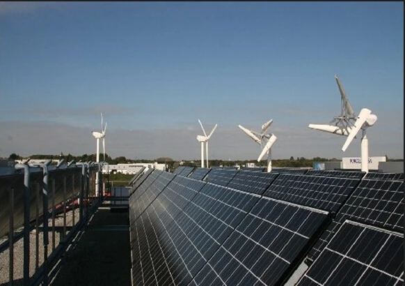 Tanfon hybrid solar wind power mini wind solar hybrid power system wind turbin 1 kw-50kw