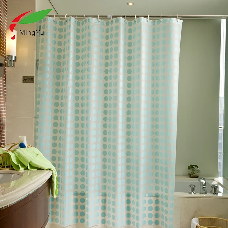 
Chinese Custom Shower Curtain PEVA Bath Curtain 