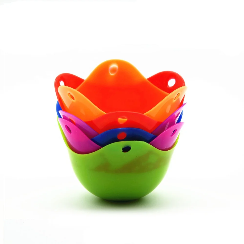 Котел для яиц котел чашки яичницы микроволновая печь антипригарный силиконовый