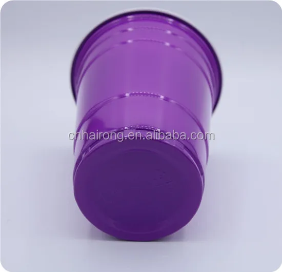 
16oz Disposable Plastic Purple Cup Party Cup 