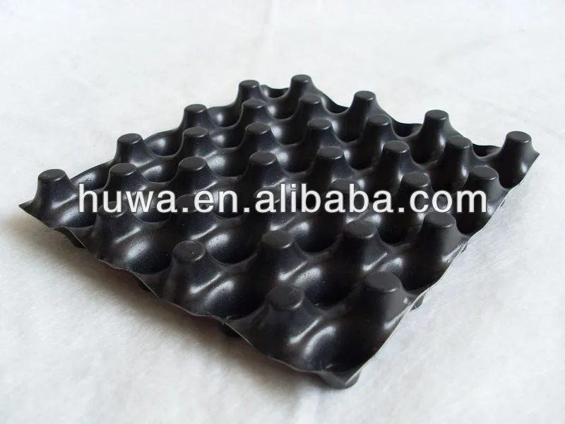 
lightweight building construction materials plastic board membrane cavity green roof drainage sheet 