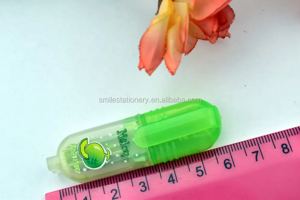 Hot sales fruit scented mini highlighter marker pen for kids