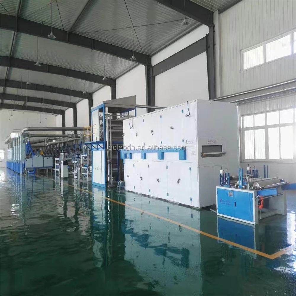 Complete medical cotton gauze pad making machine