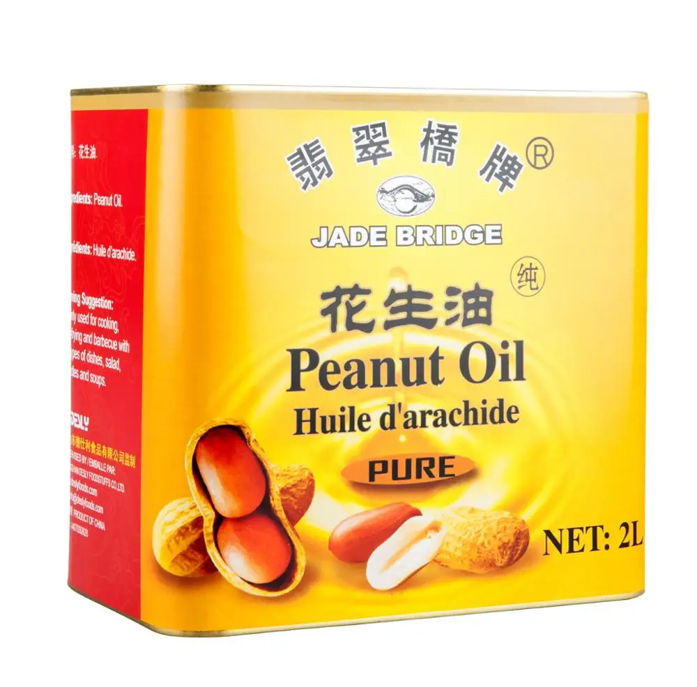 5 L Plastic drum packing Peanut Oil Bulk Wholesale From Deslyfoods oem