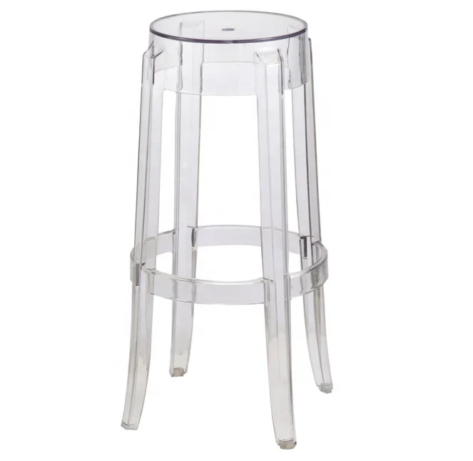 Acrylic Interlude Bianca Clear Counter Stool,Counter Stool,Acrylic Counter Stool