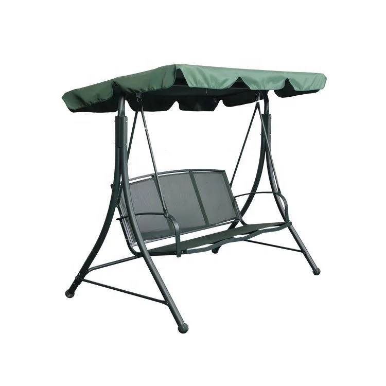 Yinzhou Living Outdoor Patio Stand Alone Chairs For Bedrooms Cheap Winging Lounge Canopy Double Seat Metal Set With Swing Chair