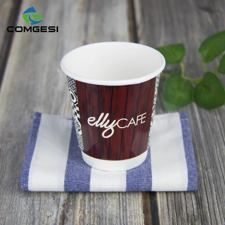 China Wholesale Cold Drink Single Wall Mcdonalds Printed Coffee Cup Pe Coated Insulated Paper Cup Design With Lid
