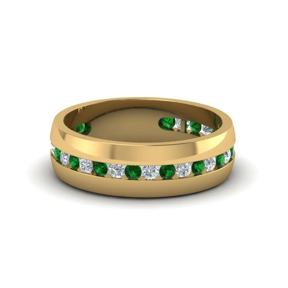 Ring Gold Stone Type Sterling Silver Designs for Men Gemstone Rings Zircon Jewelry Hip Hop Sterling Silver Custom Hand Rings IGI