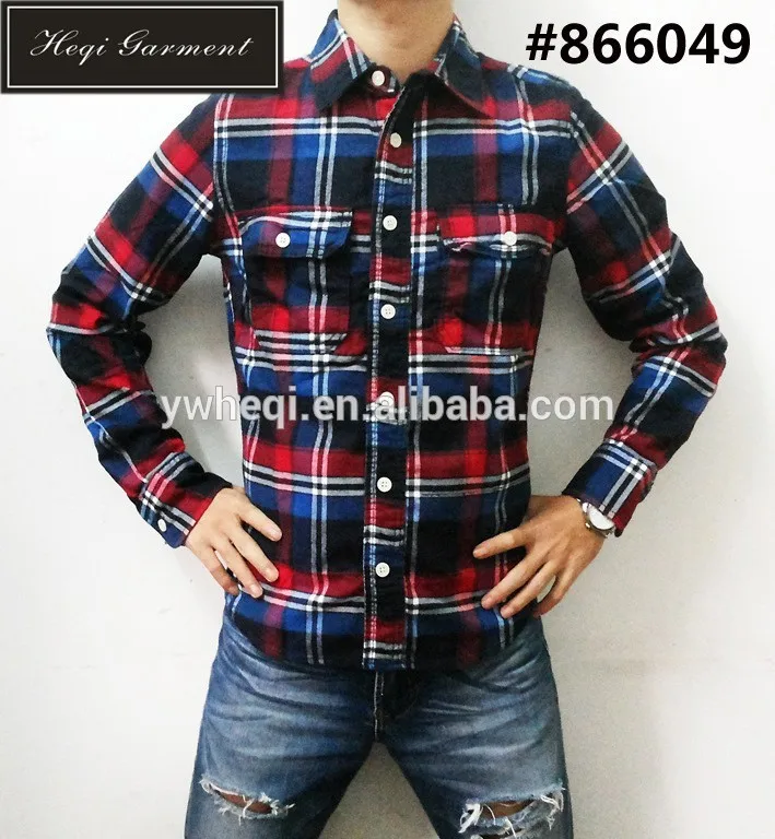 Check Shirt Unisex Top Womens Long Sleeved Blouse Vintage Plaids Mens Shirts