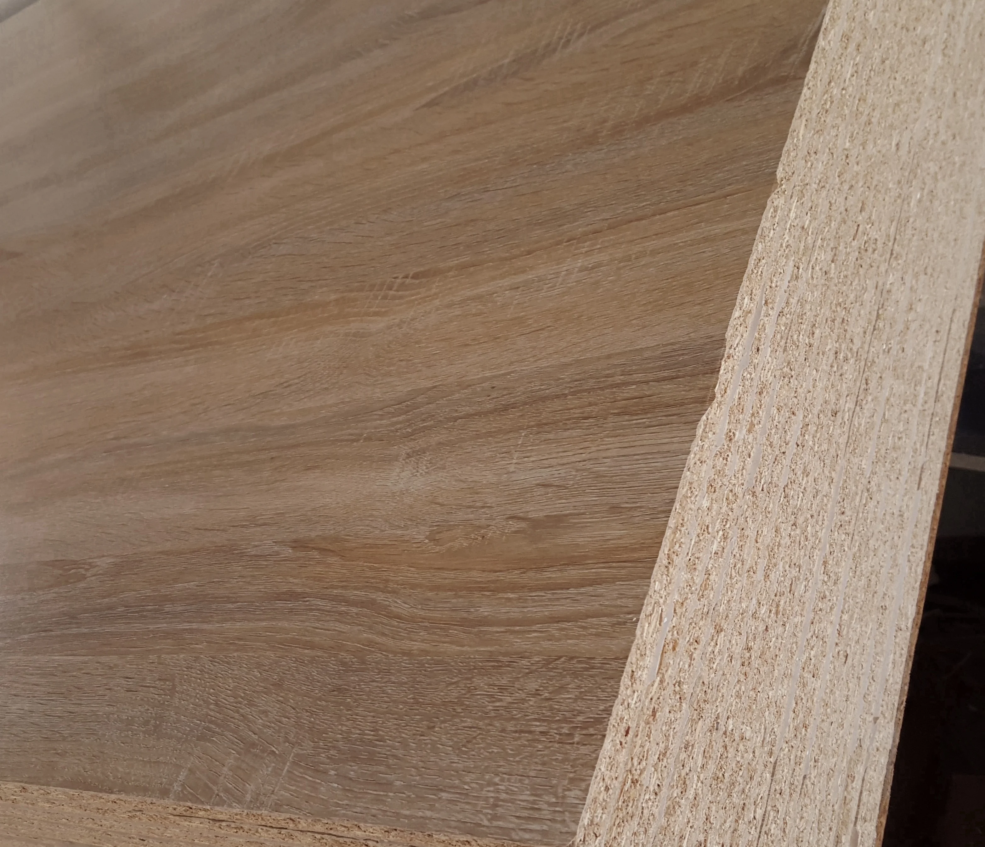 melamine faced chipboard  wood grain cheap 18mm melamine particle board/chipboard sheets for outdoor usage