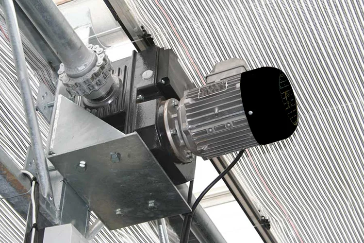 Greenhouse Kits Reducer Gear Motor For Ventilation and Shading Curtain