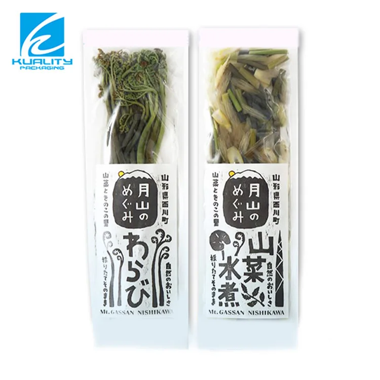 Fruit and vegetables packaging materials clear bag with air hole wholesale