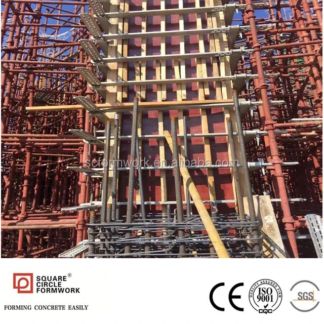 Adjustable Plywood Concrete Columns Mold in Aliaba