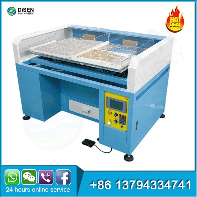 Hot fix stone setting automatic sequin motif machine for sale
