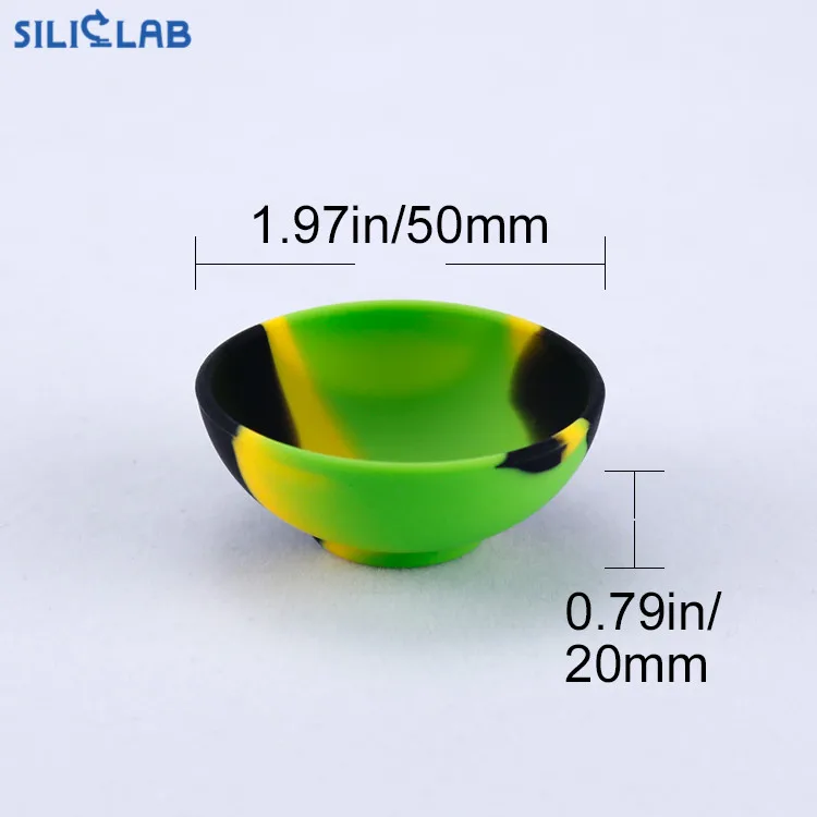 Non stick Silicone Smoking Tobacco Accessories Silicone Pipe Container