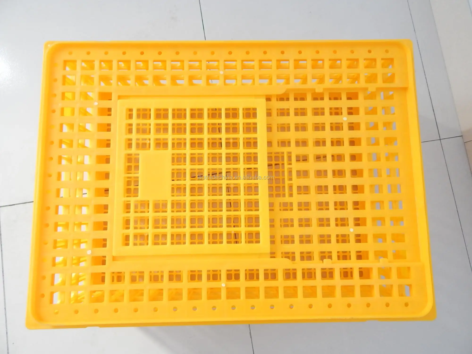 
best quality Plastic chicken transport cage for poultry farm 