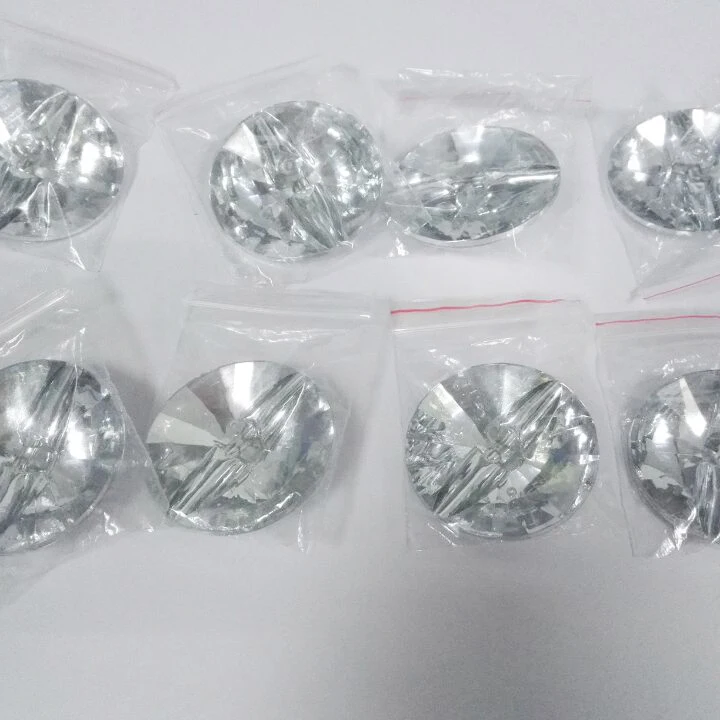 wholesale cheap sofa accessories decoration round acrylic sofa buttons for furniture