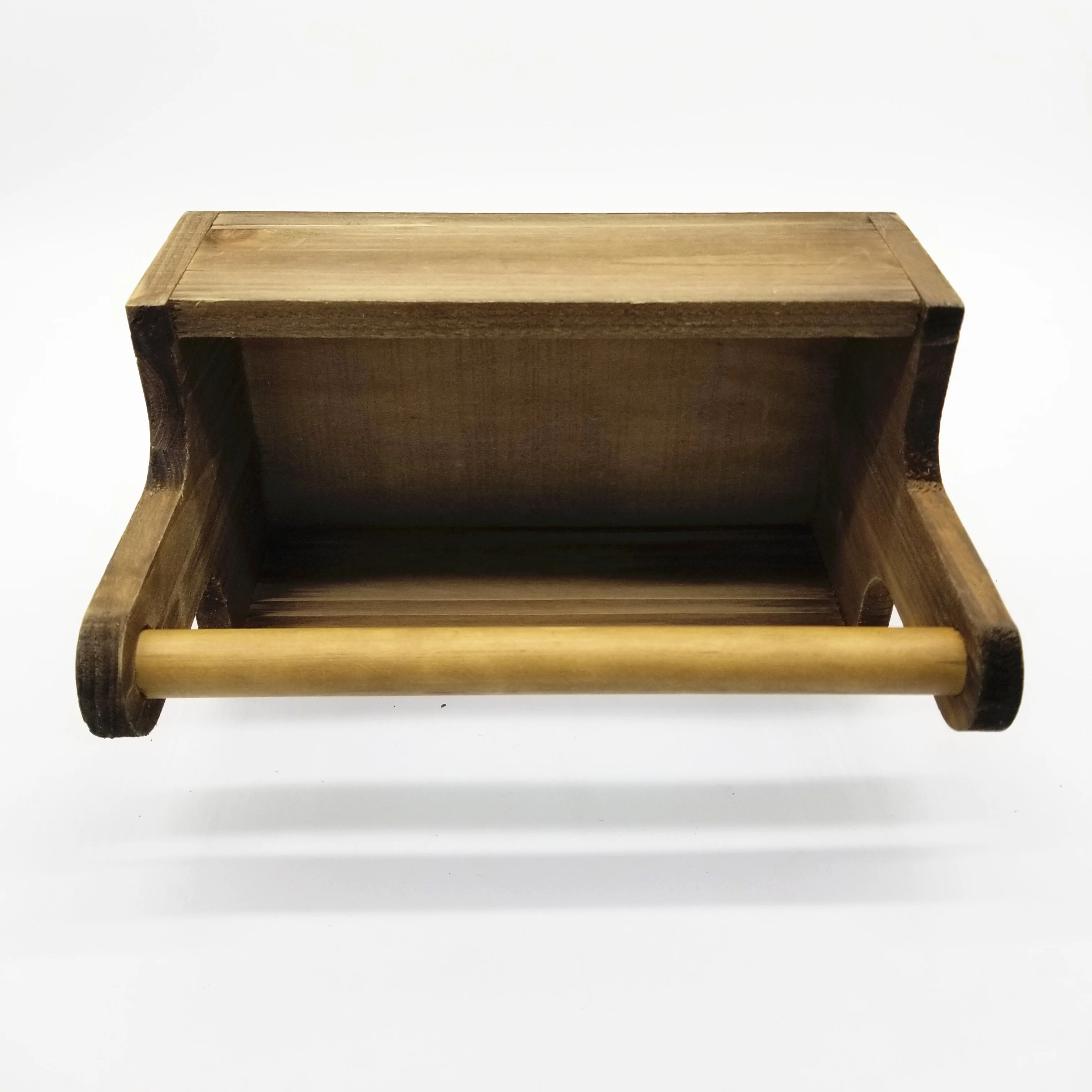 
Natural Material Hand Wooden Hanging Garden Basket Storage Box 