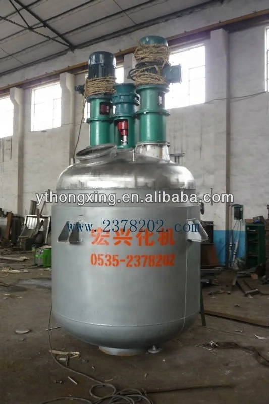 
50-1000 litre polymer reactor 