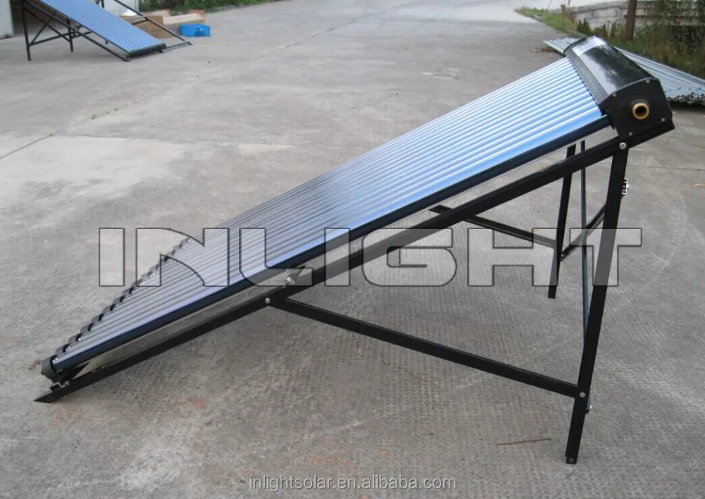 EN12975 Certificated Heat Pipe Vacuum Tube Solar Thermal Collector