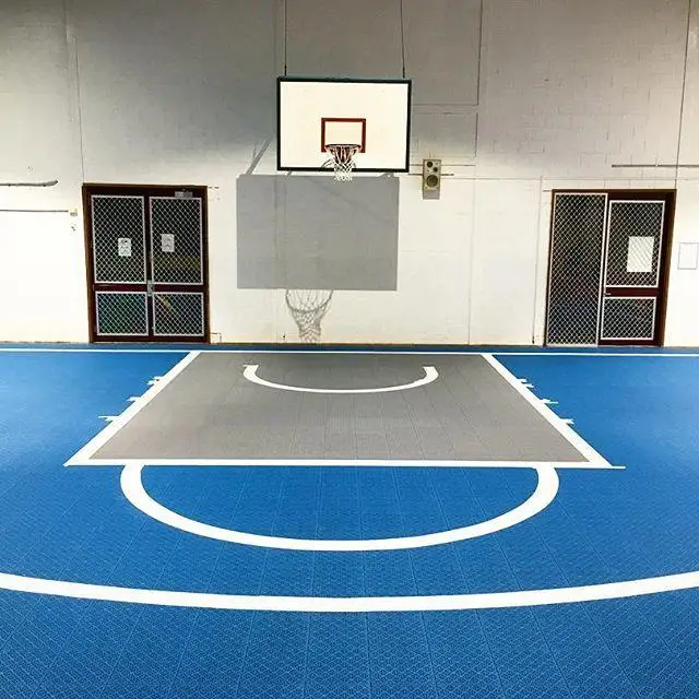 sports flooring plastic floor mat tiles Indoor futsal Court