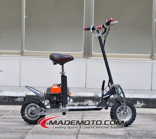 Лучшее качество мини складной 49cc 50cc бензиновый скутер