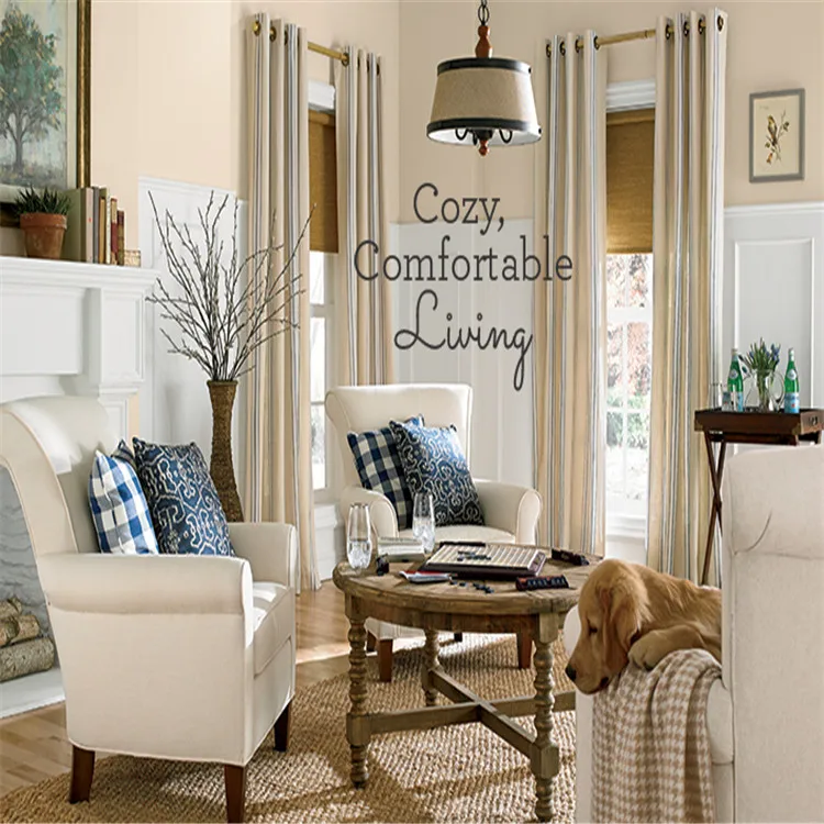 Classic Blackout Curtains Velvet Curtain Cheap Window for Living Room Blue Triangular Curtain 100% Polyester,100% Polyester Rope