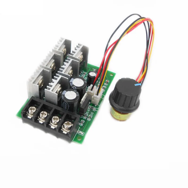 9V-60V 40A PWM DC Brush Motor Speed Control Controller 12V 24V 36V 48V Governor Regulator
