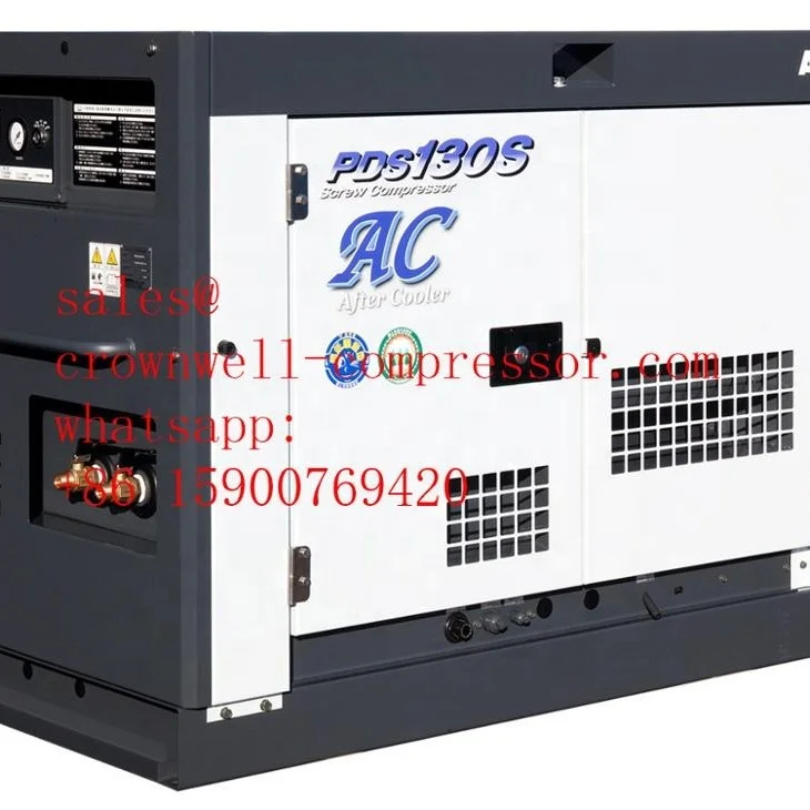 PDS185S-5C5 AIRMAN portable screw compressor ENGINE YANMAR