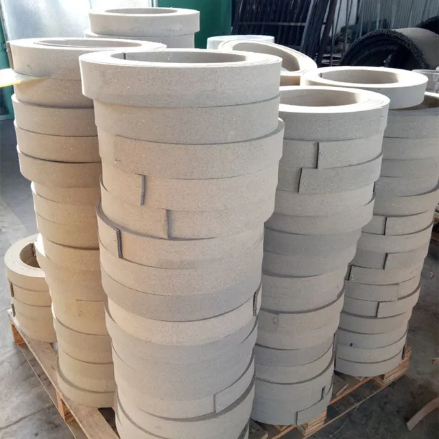 Non-asbestos rubber based brake lining roll