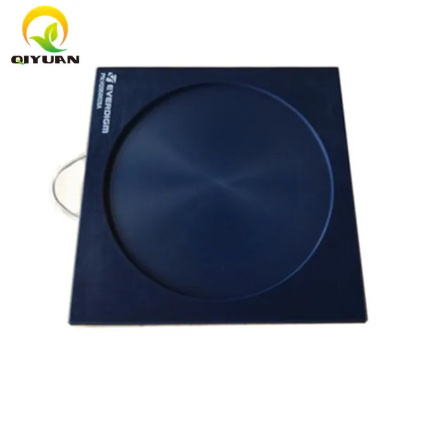 Wear resistance plastic adjustable base plate/ plastic outrigger pads