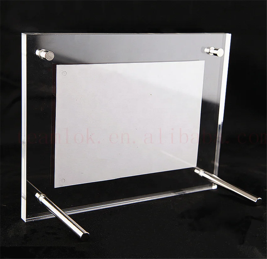 8.5x11 Acrylic Magnets Photo Frame