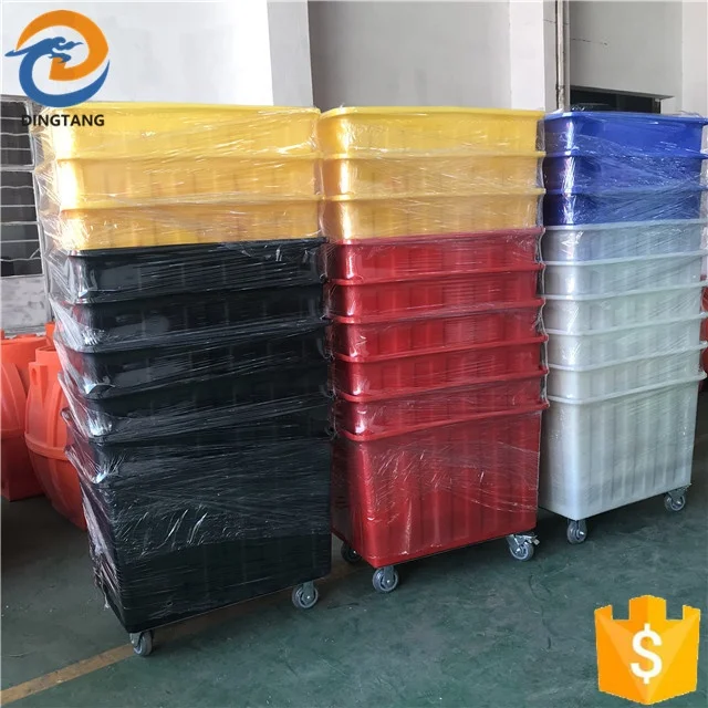 Dingtang Most competitive kitchen trolley with different size tableware storage container tank