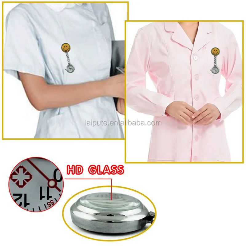 Customized nurse watch wholesale japan movement fob nurse watches for doctor nurse