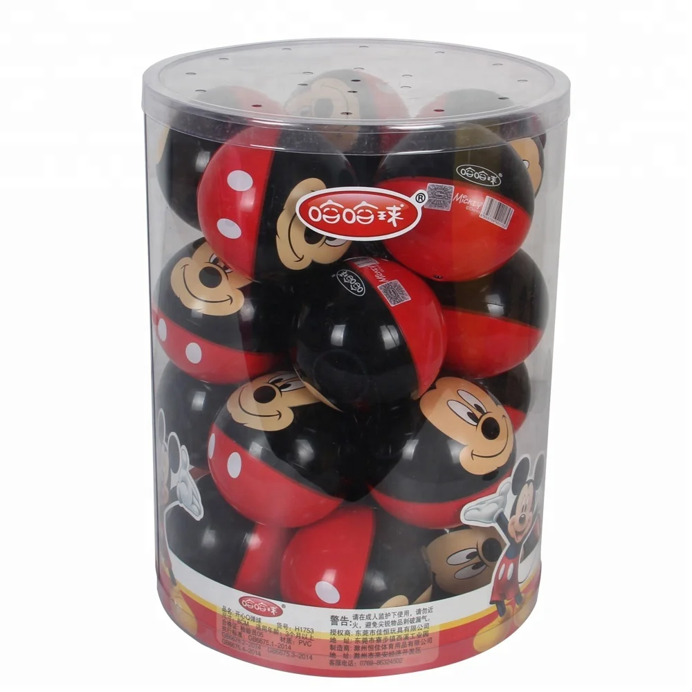 PVC inflatable 80MM colorful play plastic pit ball