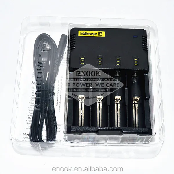 Оптовая alibaba 18650 Nitecore I4 универсальное зарядное устройство 3.7 В литий-ионный аккумулятор зарядное устройство