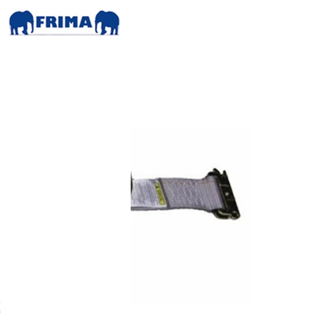 50mm 2 Inch 20Ft Gray E-Track Polyester Webbing Cargo Lashing Ratchet Buckle Strap